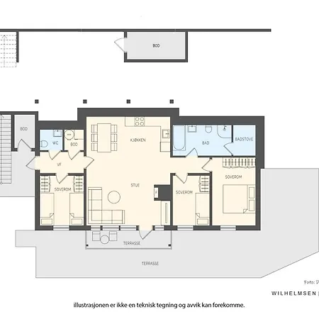 شقة Voss Self-service